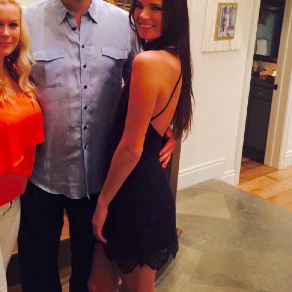 COPY - For Love & Lemons Black Take Holiday Cocktail Dres - Picture 5 of 8